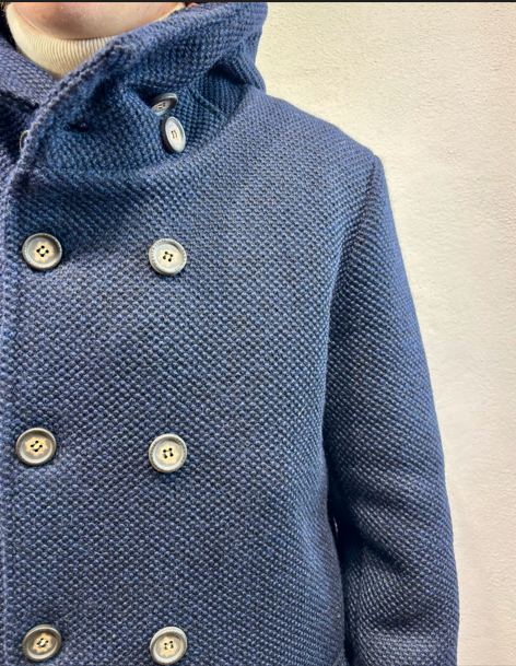 RENAVINE - PARKA DOPPIO PETTO BLU RENAVINE – PARKA DOPPIO PETTO BLU