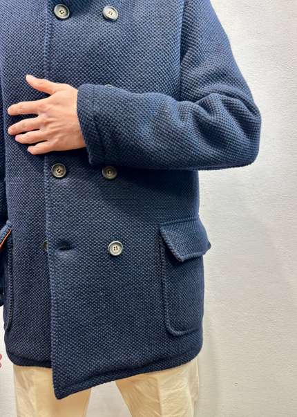 RENAVINE - PARKA DOPPIO PETTO BLU RENAVINE – PARKA DOPPIO PETTO BLU