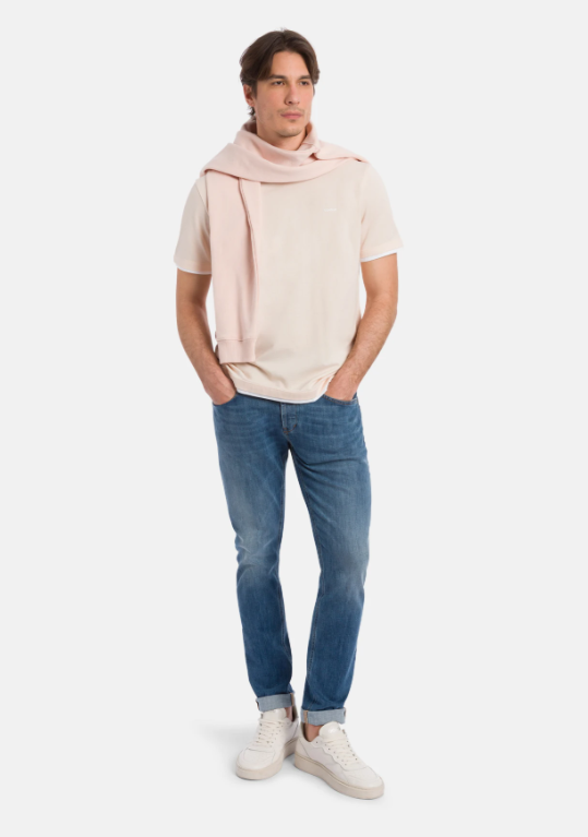 DONDUP - FELPA GIROCOLLO ROSA DONDUP – FELPA GIROCOLLO ROSA