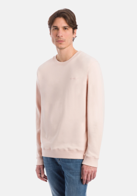 DONDUP - FELPA GIROCOLLO ROSA DONDUP – FELPA GIROCOLLO ROSA