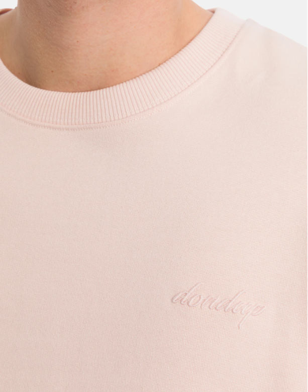 DONDUP - FELPA GIROCOLLO ROSA DONDUP – FELPA GIROCOLLO ROSA