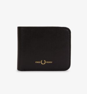 FRED PERRY – PORTAFOGLIO PELLE NERO