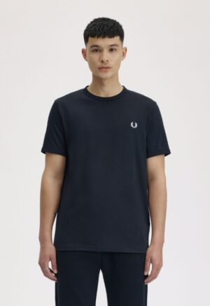 FRED PERRY – T-SHIRT M/M BASIC BLU