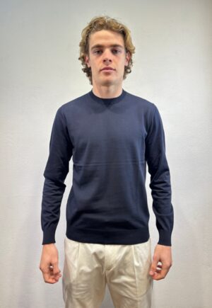 PAOLO PECORA MILANO – GIROCOLLO M/L BLU