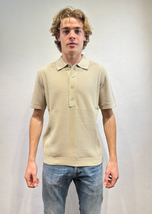 PAOLO PECORA MILANO - POLO DOPPIA LAV ECRU PAOLO PECORA MILANO – POLO DOPPIA LAV ECRU