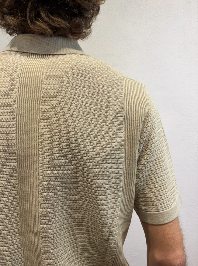 PAOLO PECORA MILANO - POLO DOPPIA LAV ECRU PAOLO PECORA MILANO – POLO DOPPIA LAV ECRU