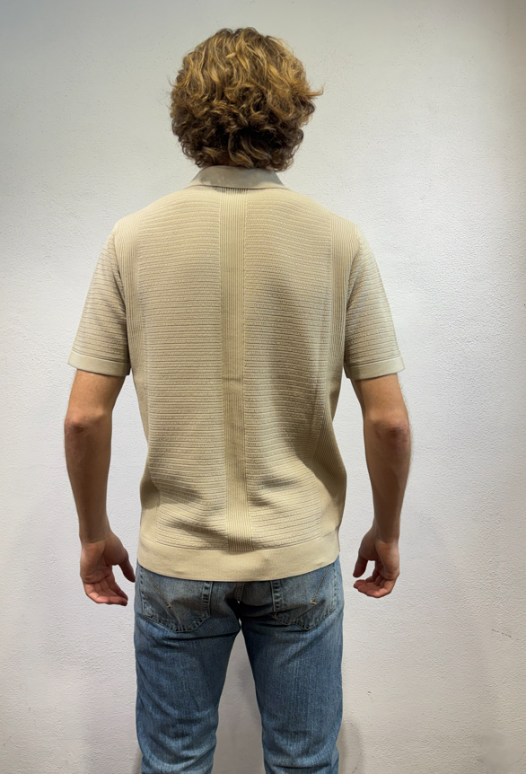 PAOLO PECORA MILANO - POLO DOPPIA LAV ECRU PAOLO PECORA MILANO – POLO DOPPIA LAV ECRU