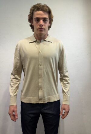 PAOLO PECORA MILANO – POLO CAMICIA M/L STUCCO