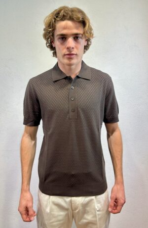 PAOLO PECORA MILANO – POLO M/M LAVORATO MORO