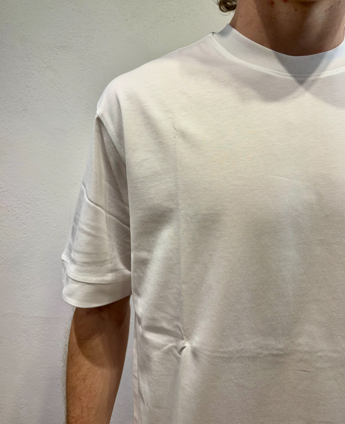 PAOLO PECORA MILANO - T-SHIRT LOOSE BIANCO PAOLO PECORA MILANO – T-SHIRT LOOSE BIANCO