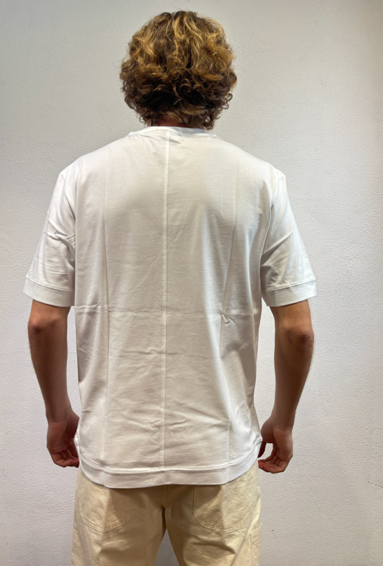 PAOLO PECORA MILANO - T-SHIRT LOOSE BIANCO PAOLO PECORA MILANO – T-SHIRT LOOSE BIANCO