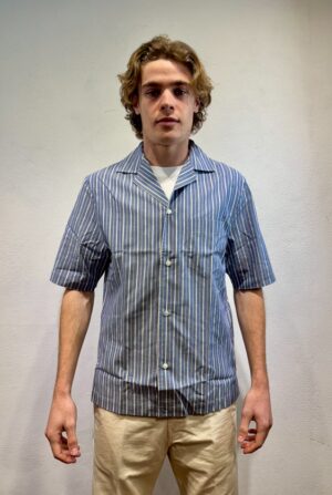 PAOLO PECORA MILANO – CAMICIA OVER CELESTE