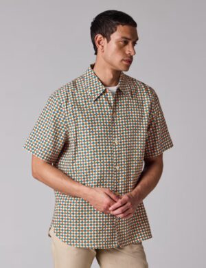 PAUL SMITH – CAMICIA M/M OPTICAL MULTICOLOR