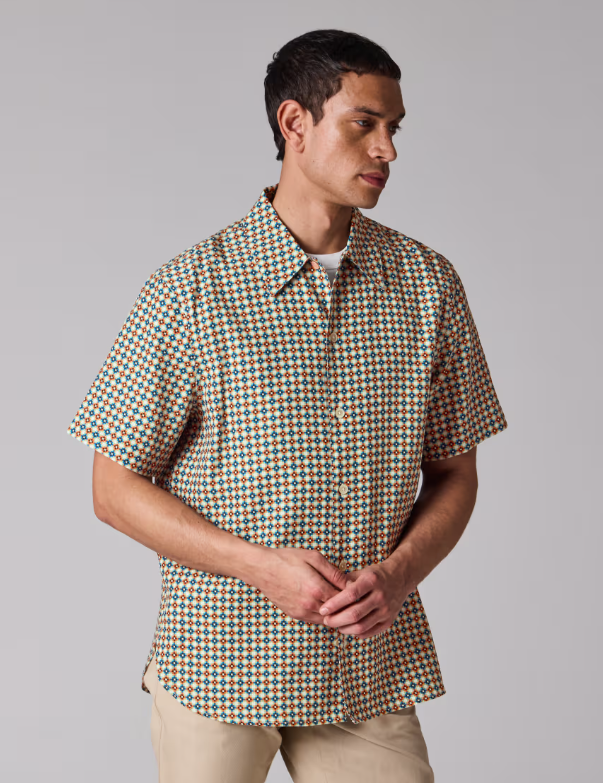 PAUL SMITH - CAMICIA M/M OPTICAL MULTICOLOR PAUL SMITH – CAMICIA M/M OPTICAL MULTICOLOR