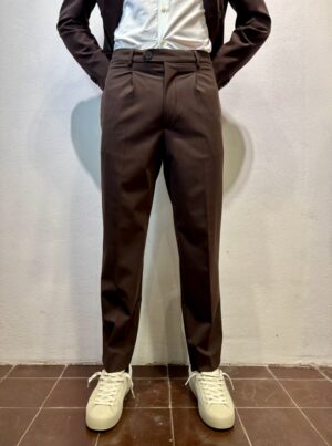 AMARANTO – PANTALONE F.LANA CIOCCOLATO