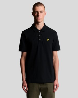 PAOLO PECORA MILANO - POLO RICAMATO BOTT NERO LYLE SCOTT – POLO M/M NERO