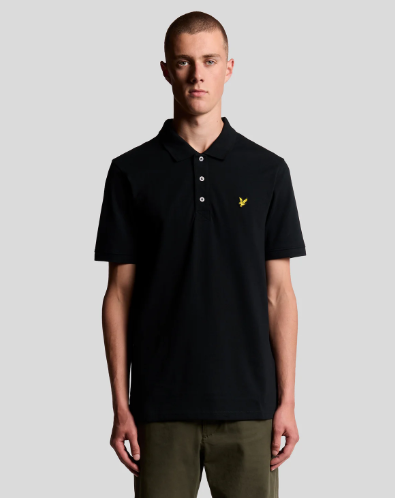 LYLE SCOTT - POLO M/M NERO LYLE SCOTT – POLO M/M NERO