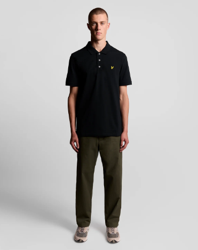 LYLE SCOTT - POLO M/M NERO LYLE SCOTT – POLO M/M NERO