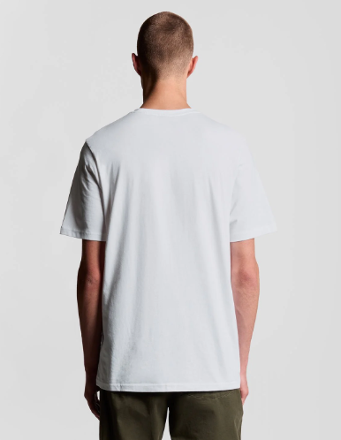 LYLE SCOTT - T-SHIRT M/M BIANCO LYLE SCOTT – T-SHIRT M/M BIANCO