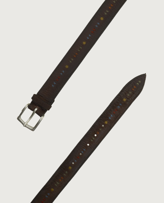 ORCIANI - CINTURA BOTTONATO MORO ORCIANI – CINTURA BOTTONATO MORO