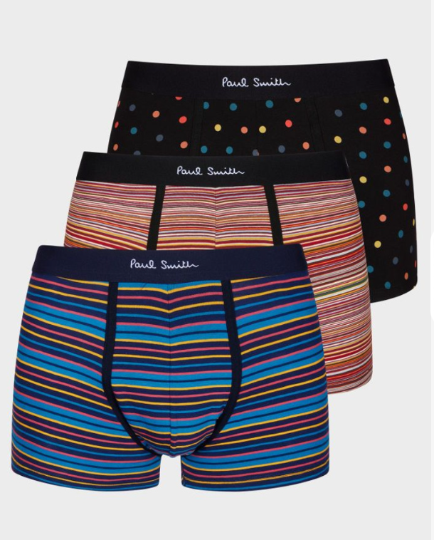 PAUL SMITH - TRIPACK BOXER NERO PAUL SMITH – TRIPACK BOXER NERO