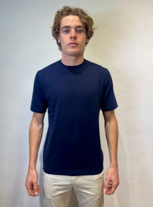 EN AVANCE - CAMICIA RICAMO ROSA PEOPLE OF SHIBUYA – T-SHIRT FILO M/M BLU