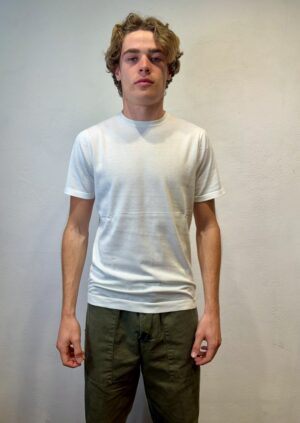 EN AVANCE - CAMICIA RICAMO ROSA PEOPLE OF SHIBUYA – T-SHIRT FILO BIANCO