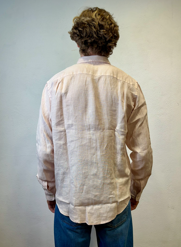 ROY ROGERS - CAMICIA LINO ROSA ROY ROGERS – CAMICIA LINO ROSA