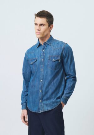 ROY ROGERS – CAMICIA MARTIN DENIM
