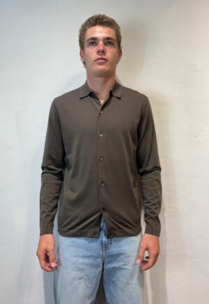 DIKTAT – CAMICIA M/L FILO MORO