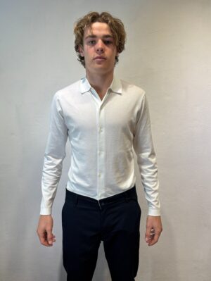 PAUL SMITH - OVERSHIRT LINO SABBIA DIKTAT – CAMICIA M/L FILO NATURALE