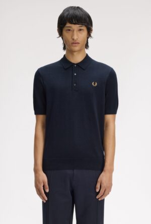 FRED PERRY – POLO FILO M/M BLU