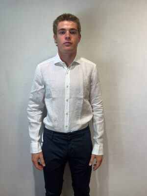 GHR – CAMICIA LINO BIANCO