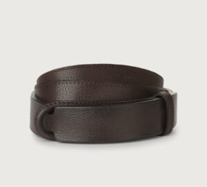 ORCIANI NB – CINTURA CHEVRETTE MORO