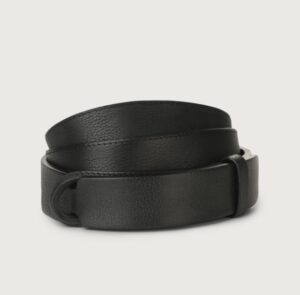 ORCIANI NB – CINTURA CHEVRETTE NERO