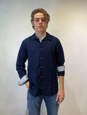 PAUL SMITH – CAMICIA SEERSUCKER BLU