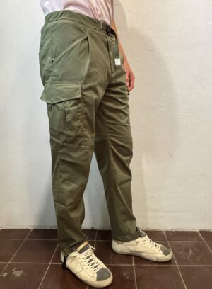 WHITE SAND – PANT CARGO  VERDE