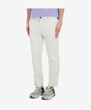 PAUL SMITH - CALZA STRIPES ARANCIO 40 WEFT – PANTALONE CHINO PANNA