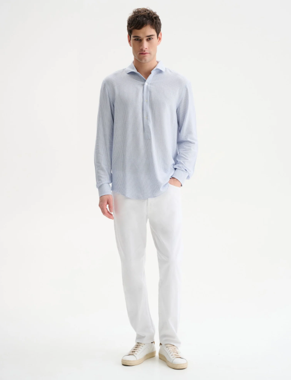 QB24 - CAMICIA CAFTANO DUNGA AZZURRO QB24 – CAMICIA CAFTANO DUNGA AZZURRO