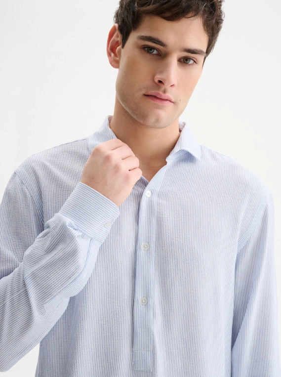 QB24 - CAMICIA CAFTANO DUNGA AZZURRO QB24 – CAMICIA CAFTANO DUNGA AZZURRO