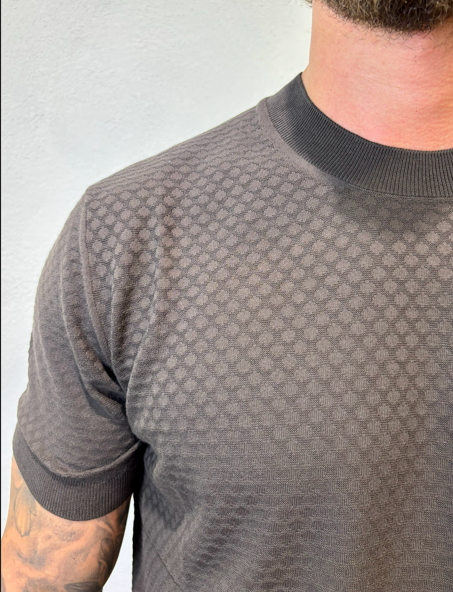 PAOLO PECORA MILANO - T-SHIRT M/M LAVORATO MORO PAOLO PECORA MILANO – T-SHIRT M/M LAVORATO MORO