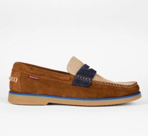 PAUL SMITH – MOCASSINO BICOLOR SABBIA