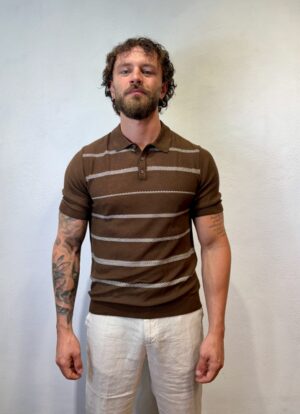 PAOLO PECORA MILANO - GIACCA DOPPIO PETT BLU QB24 – POLO LNO LAV FELIX MORO