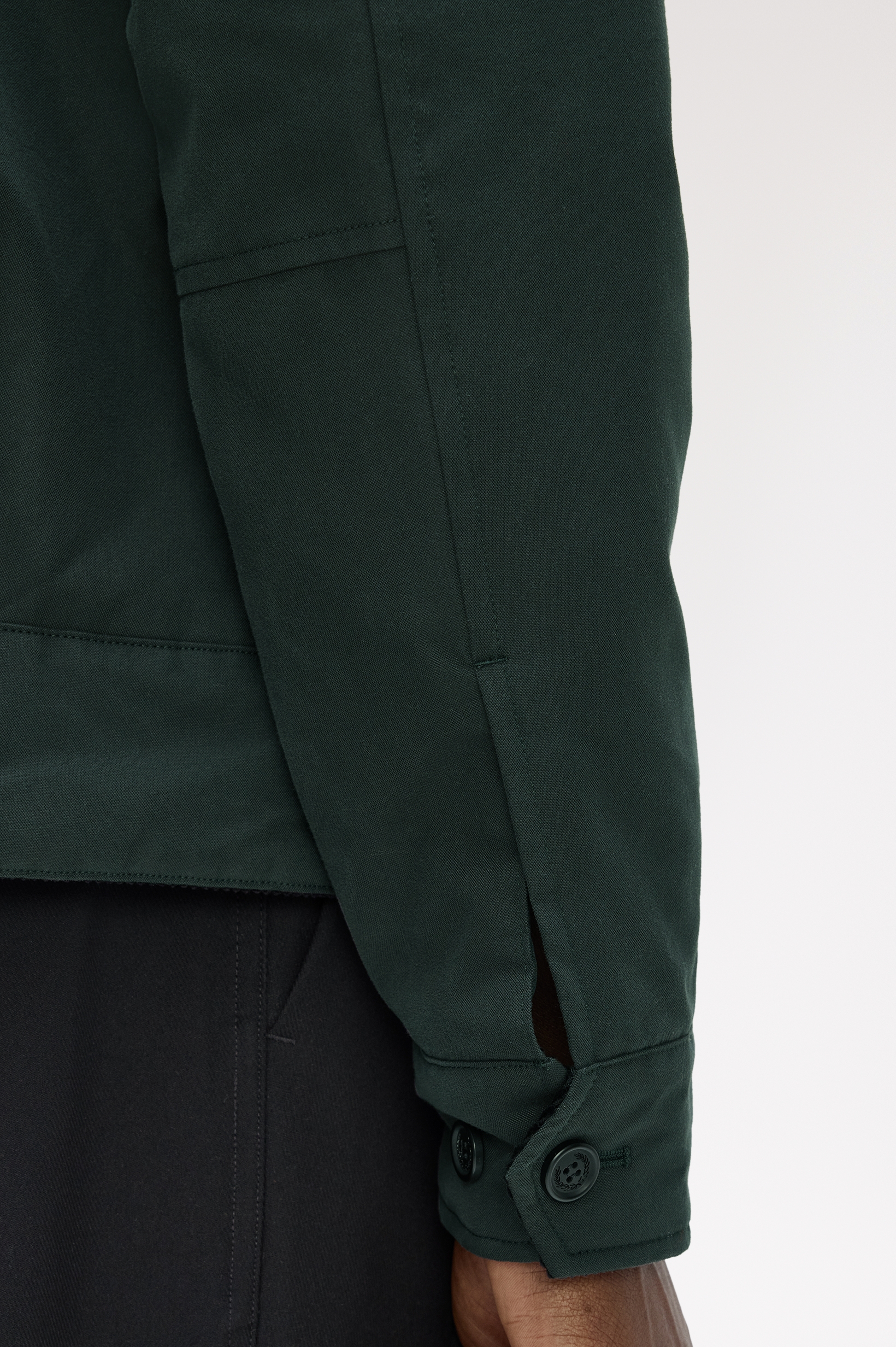 FRED PERRY - BOMBER COLLO VELLUTO MILITARE FRED PERRY – BOMBER COLLO VELLUTO MILITARE