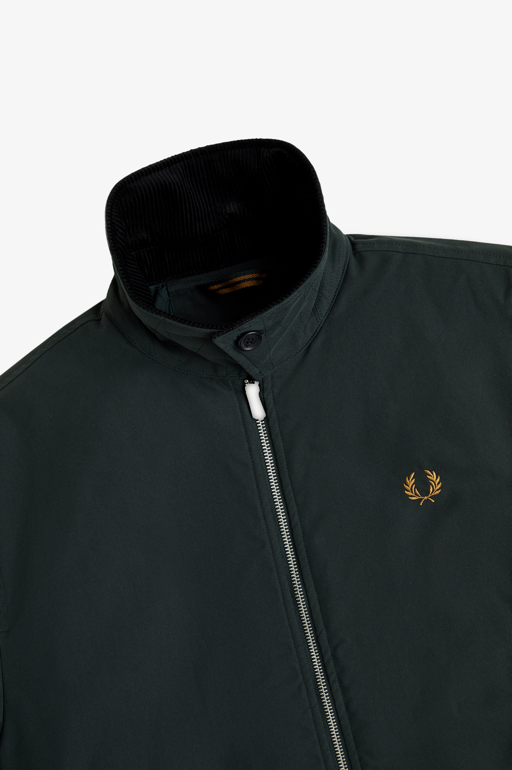 FRED PERRY - BOMBER COLLO VELLUTO MILITARE FRED PERRY – BOMBER COLLO VELLUTO MILITARE