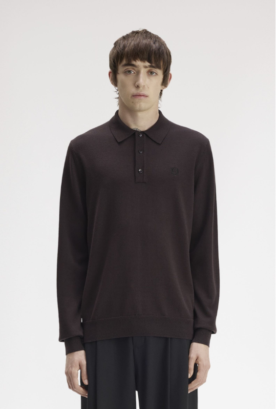 FRED PERRY - POLO LAMBSWOOL MORO FRED PERRY – POLO LAMBSWOOL MORO