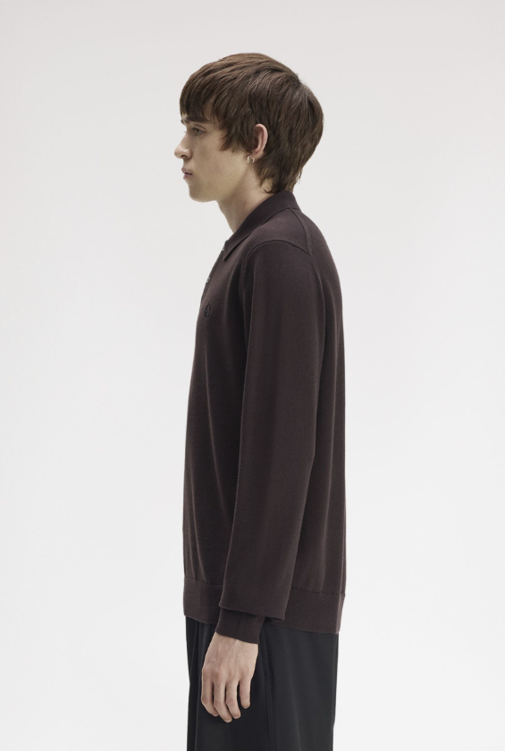 FRED PERRY - POLO LAMBSWOOL MORO FRED PERRY – POLO LAMBSWOOL MORO