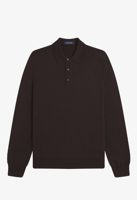 FRED PERRY - POLO LAMBSWOOL MORO FRED PERRY – POLO LAMBSWOOL MORO