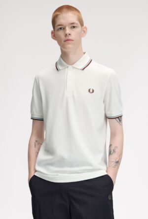 FRED PERRY – POLO BORDINO M/M PANNA