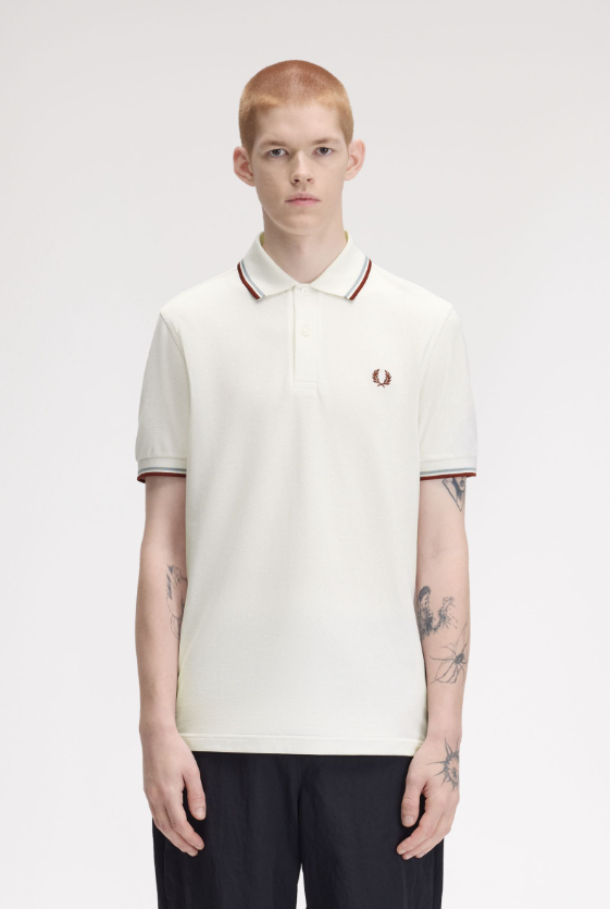 FRED PERRY - POLO BORDINO M/M PANNA FRED PERRY – POLO BORDINO M/M PANNA
